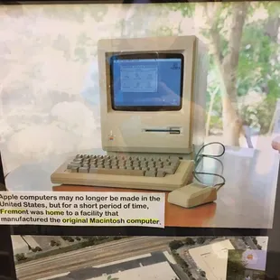 Fremont manufactured Apple computers