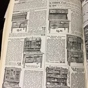 Early 1900's Sears catalog, like to see a few pages blown up for kids to learn about advertising changes, prices, clothing, tools etc
