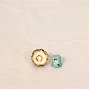 China bowl the size of a thimble