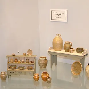 Salt glaze stoneware by Jane Graber