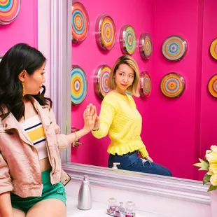 Mind blowing bathroom selfie