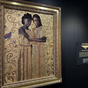 Black Gold of the Sun ~ Inspired by Byzantine art and painter Gustav Klimt ~ Tawny Chatmon Icongraphy/ Hopeful Truth {12/7/2023}