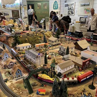 Incredible train exhibit