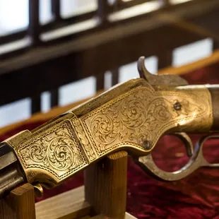Henry Repeating Rifle on display at Museum of World Treasures in Wichita, KS