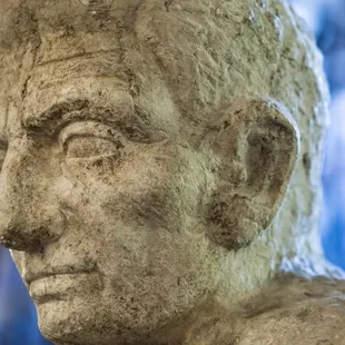 Statue of Roman &quot;togatus&quot; senator on display at Museum of World Treasures