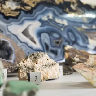 Gems and minerals on display at Museum of World Treasures