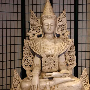 Buddha statue on display at Museum of World Treasures in Wichita, KS