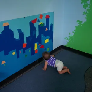 Playroom wall