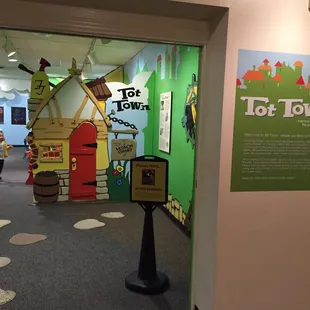 Entrance to Tot Town