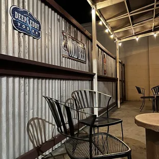 Outdoor seating