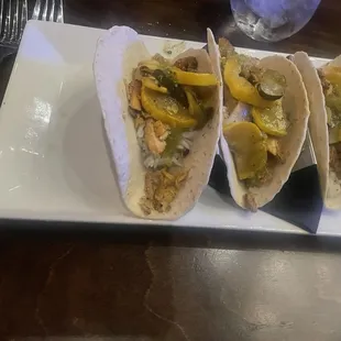 Chicken tacos