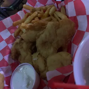 Chicken Tenders and Fries