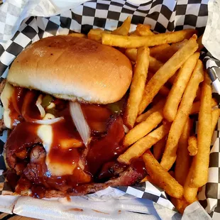 This Brisket Sandwich redefines the brisket sandwich!