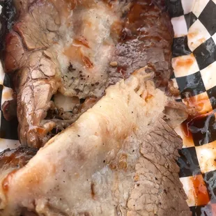 The brisket in my sandwich was the most fatty cut I've ever seen, which I didn't care for.