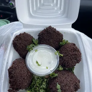 Falafel side