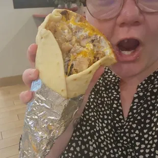 Chicken and lamb Gyro!