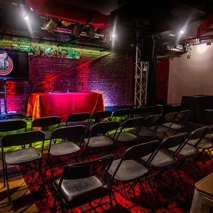 We can set you up with TV monitors, microphones and various other audio/visual equiptment