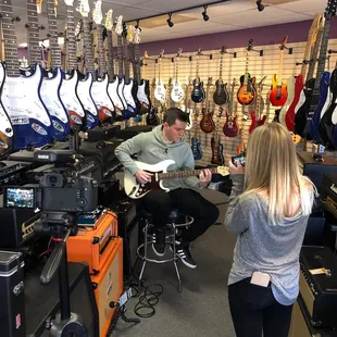 A YouTube legend in the store!