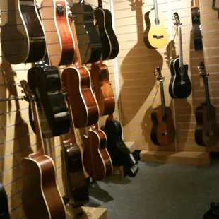 Acoustic guitar area