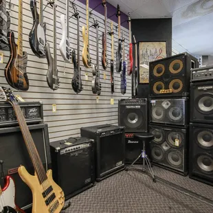 Guitars, basses, ukes, you name it, we've got a stringed instrument for you.