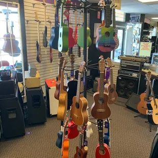 Amahi ukuleles always in stock.