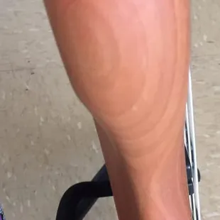 This was all chipped and scratched up before mark performed his magic! It's mind blowing how well educated he is in his craft.