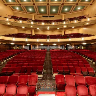 Spectacular seating for audience members.