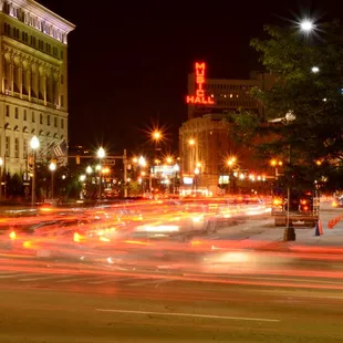 Music Hall at Night