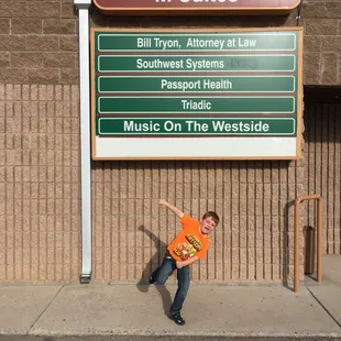 Our marquee is subtle but our music is not ;)