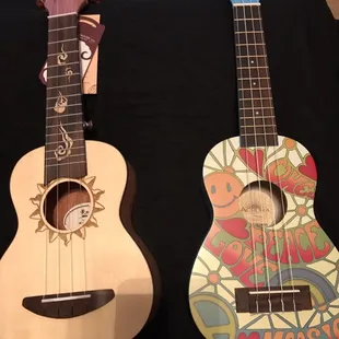 Ukulele is a great way to begin little fingers learning string instruments.