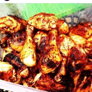 bbq chicken, fried chicken wings, chicken wings, fried chicken, chicken wings and fried chicken, poultry, food, bbq wings, chicken