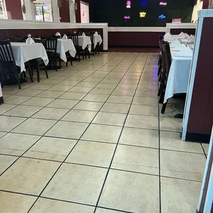 One of the setting areas