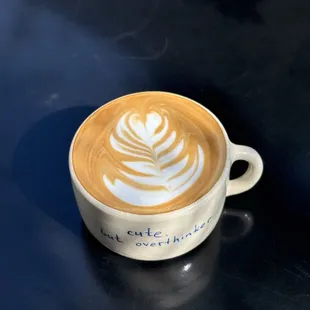 Lavender latte