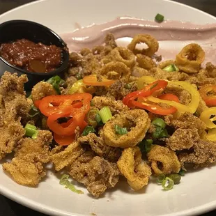 Sweet &amp; Spicy Calamari