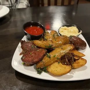 Roasted Duck Fat Fingerling Potatoes very delicious!