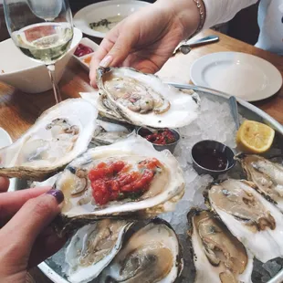 Raw Oysters