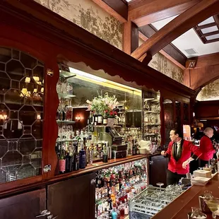 Inside historic Bar