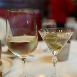 Wine and Martini