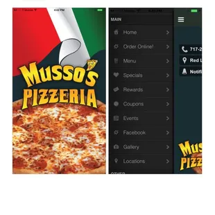 Use their app for online ordering.