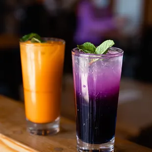 Anchan Lemonade and Thai Tea