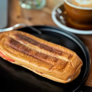 Turkish Beef Soujouk, Tomato &amp; Cheese Toast (Halal)