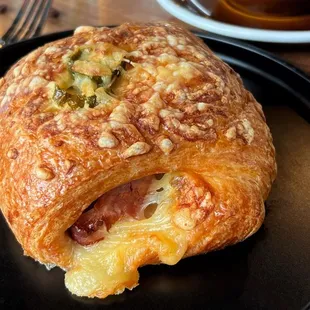 Ham, Cheese &amp; Jalapeno Croissant