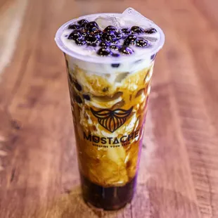 Brown sugar boba latte