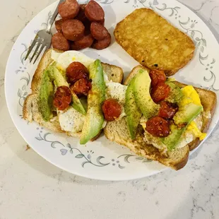 a plate of food