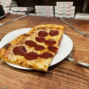 Pepperoni Pizza Slice