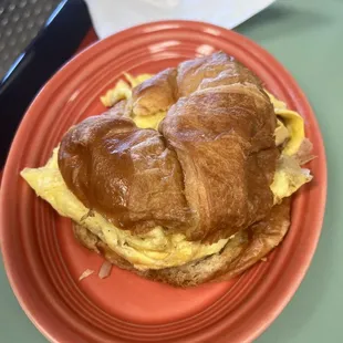 Egg &amp; Bacon Croissant
