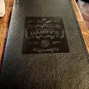 Mustang Harry menu