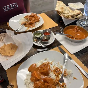 Chicken Tikka Masala Keema Naan