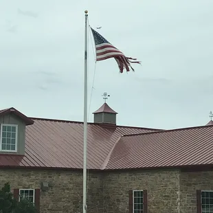 Sad flag for a place that makes so much money.
