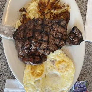 Steak and Eggs